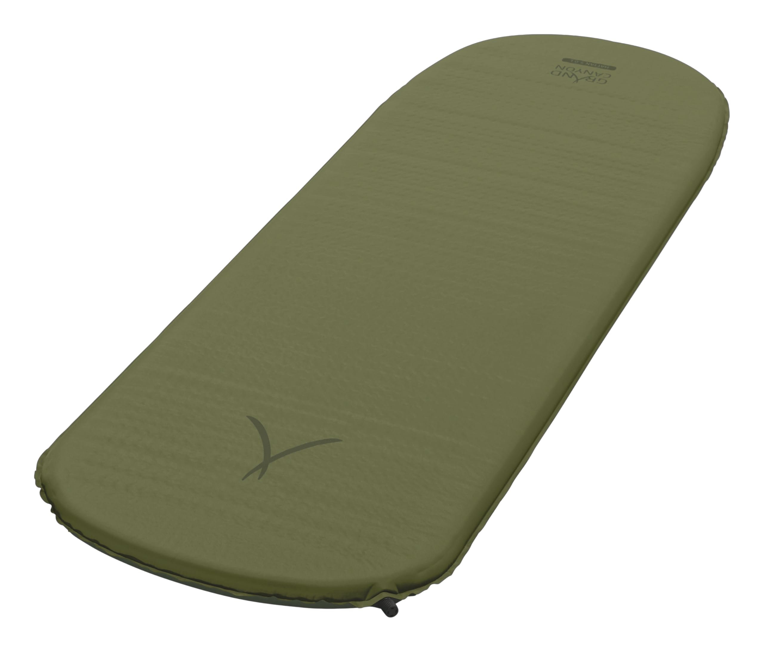 GRAND CANYON Hattan 5.0 L/XL-Isomatte 198 × 63 × 5 cm/Selbstaufblasend & isolierend/R-Wert 4.5 / Für große Personen beim Camping, Trekking & Outdoor