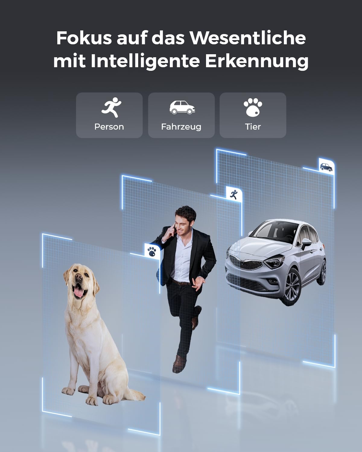 Reolink 4K 8-Kanal Dome PoE Überwachungskamera Set Aussen mit IK10 Vandalismusschutz, Farbnachtsicht, Integrierter 2TB HDD, Intelligenter Personen-/Fahrzeug-/Tieralarme, 2-Wege-Audio, IP67, RLK8-800V4