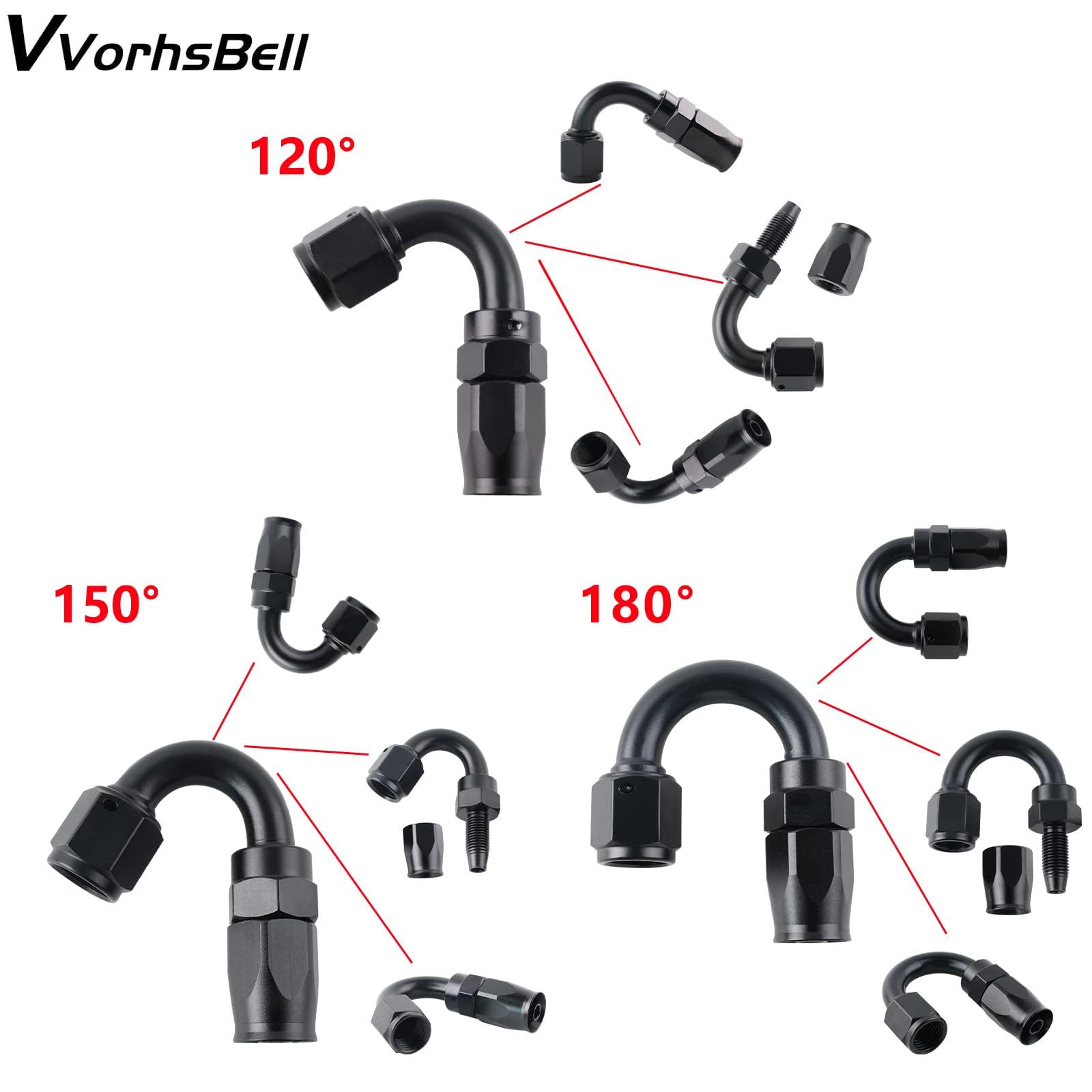 Amazon.co.jp: VVORHSBELL ラインホースエンド ホースエンド