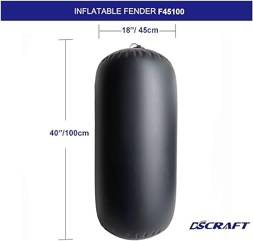 Miniatura 2 de Defensas inflables resistentes del barco del PVC del muelle estacionario de los barcos del muelle de los barcos del yate gris claro