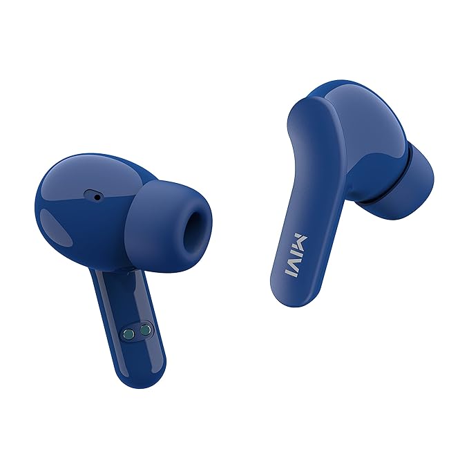 Mivi Duopods A25 Bluetooth Truly Wireless In Ear Earbuds With Mic Upto 40 Hours Playtime With Ipx4 Water Resistance, Smooth Touch Controls, Type-C Charging Bluetooth Wireless Earphones (Midnight Blue) at Rs. 799