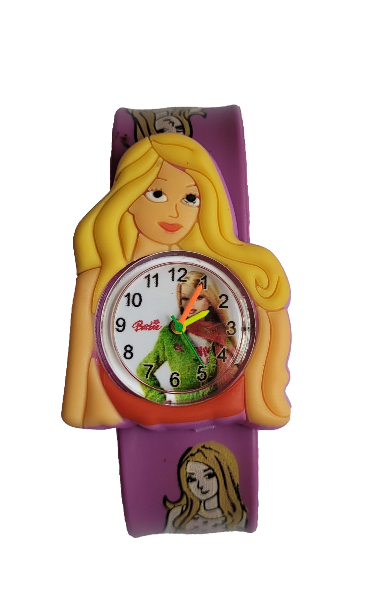 Dreamy Dora/BRB Analogue Slap Band Watch Scale Watch for Boys and Girls Non Breakable Wrist Watch - Pack of 1 (BRB Purple) (B0BR5QQWTX) Amazon Price History, Amazon Price Tracker