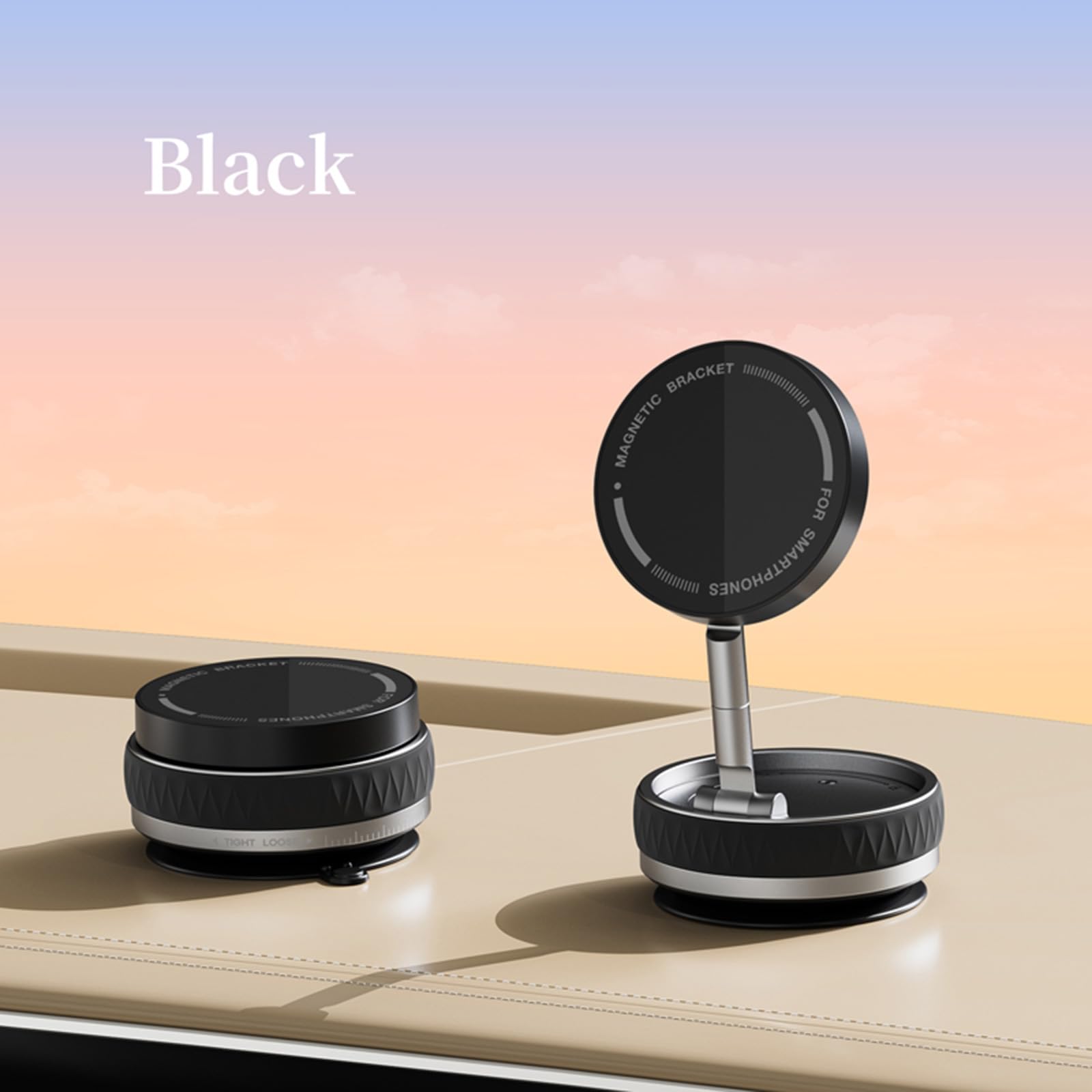 Supporto magnetico per smartphone con rotazione di 360 gradi per navigazione, videochiamate