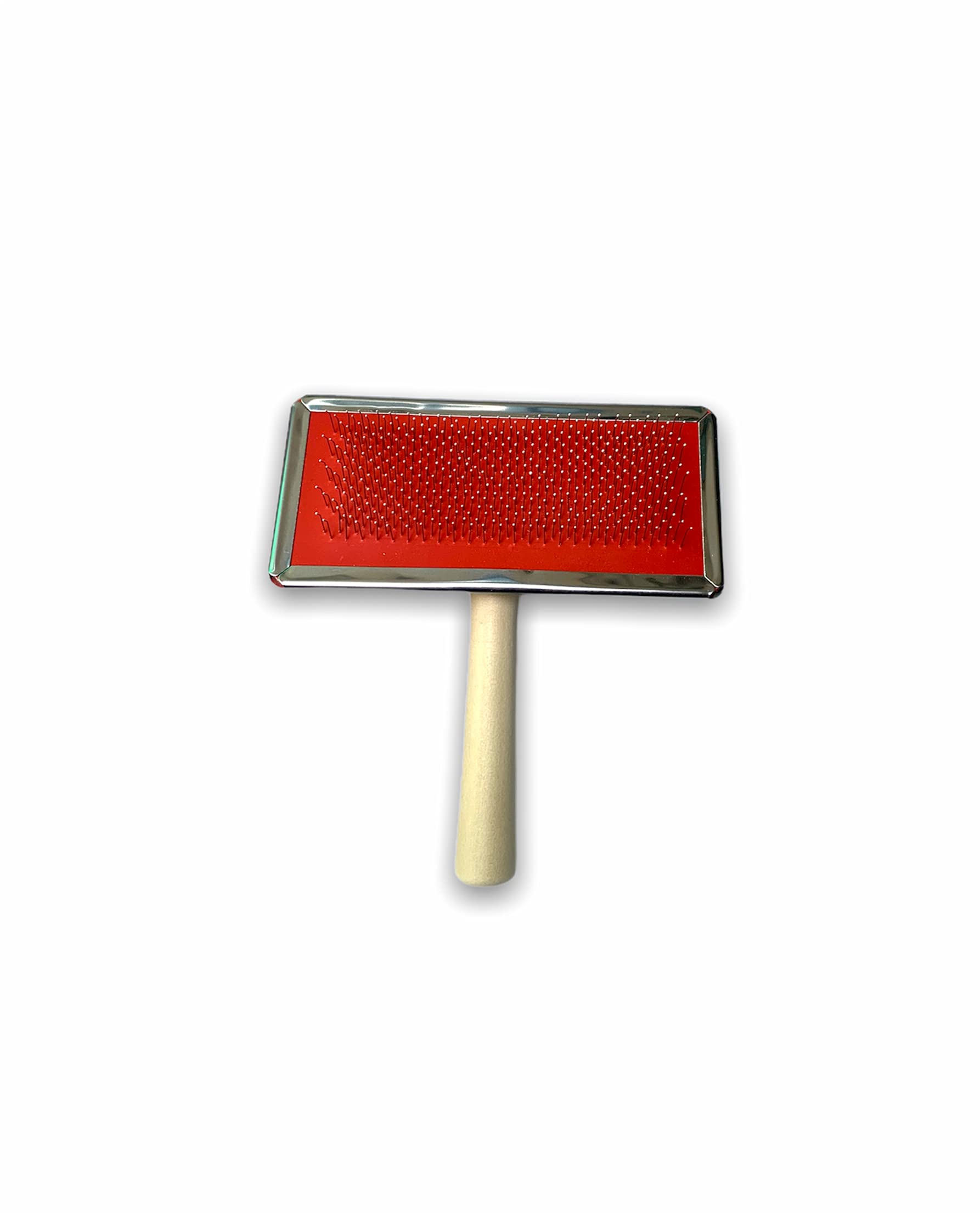 DOGTOWN Durable Pet Cleaning Comfortable Wooden Slicker Brush for Dogs and Cats, Suitable for Long or Short Hair (L) (B095N5HKV8) Amazon Price History, Amazon Price Tracker