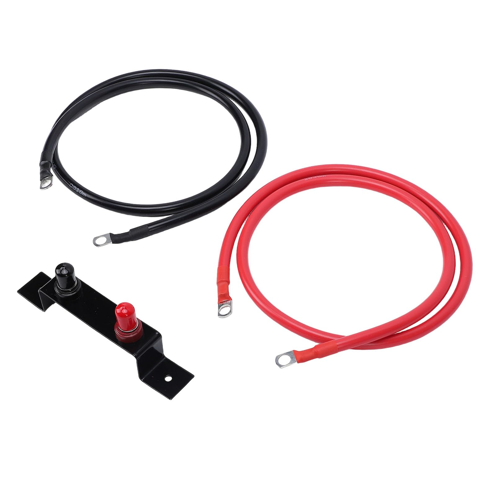 Yctze Kit de Reubicación de Poste de Salto de Batería de Terminales de Batería Remota de Coche 4AWG | Cable de cobre de 1,2 M, acceso de carga rápida, soporte a prueba de golpes para UTV ATV coche camión RV barco
