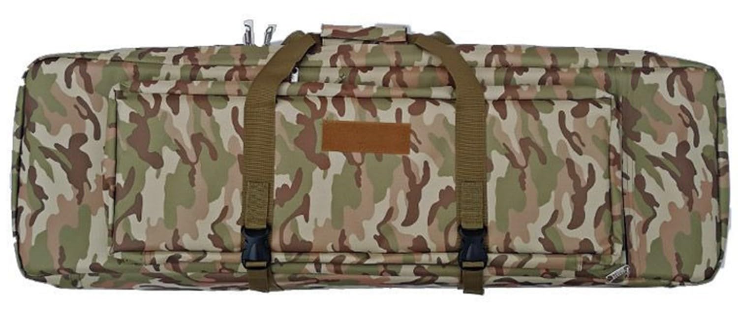 Tactical Rifle Bag - Soft Double Rifle Cases for Hunting and Shooting Range, 24" to 47" Length, Ideal for Transportation and Range Use