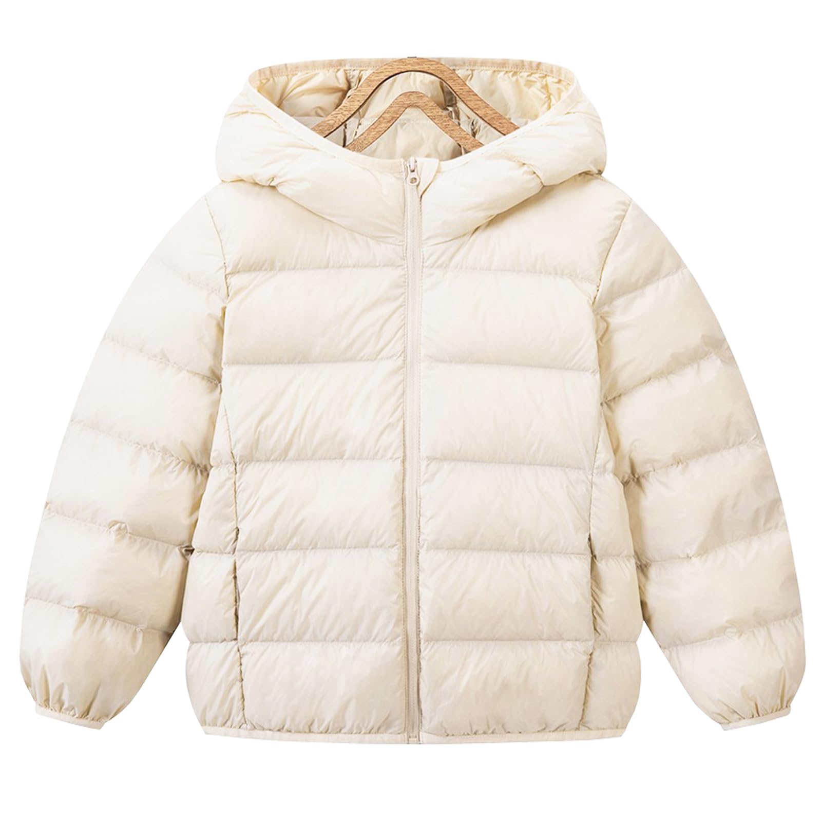 Luckywaqng Manteau Polaire Enfant Hiver Garçon Fille - Lettres Imprimées, Épaissi Chaud Avec Fermeture Éclair Et Réfléchissant