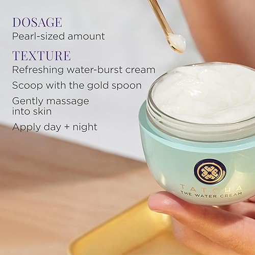 Miniatura 8 de TATCHA The Water Cream  Ligero, ráfaga de hidratación, refinamiento de poros para una piel suave y equilibrada