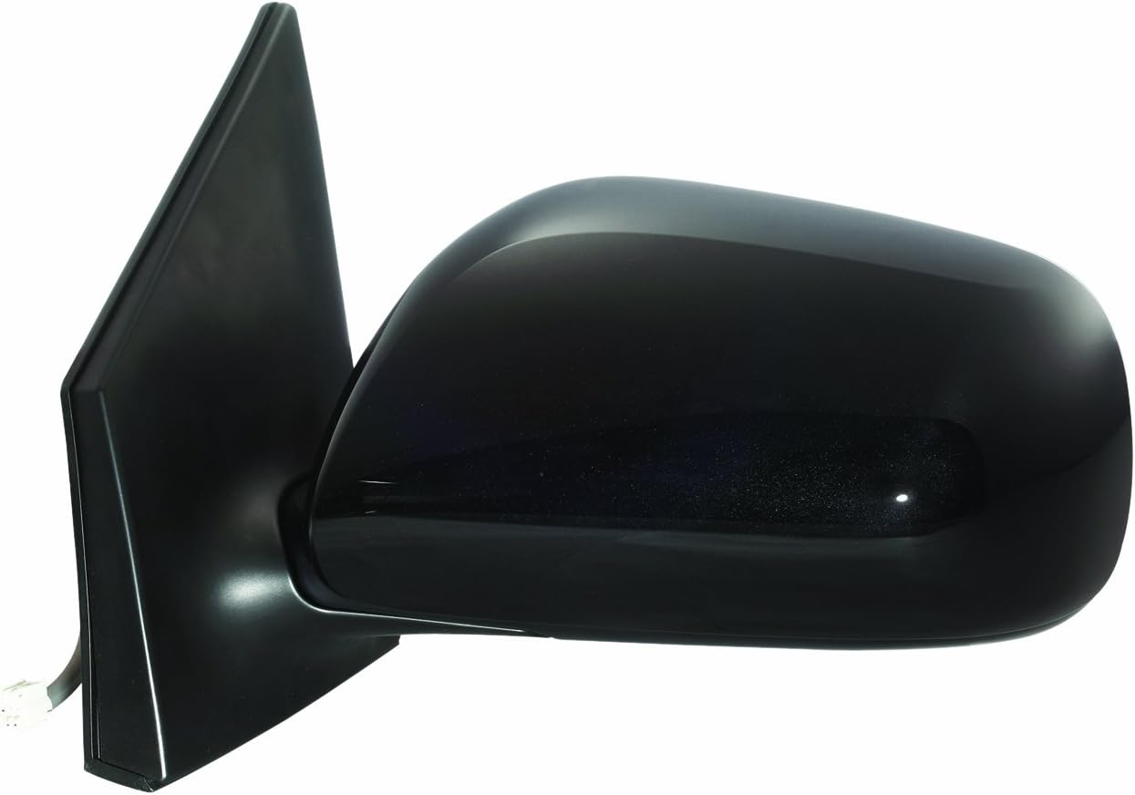 Fit System Driver Side Mirror for Toyota Corolla US Built, PTM Cover, Foldaway; Toyota Corolla Japan Built, PTM Cover, Foldaway, Heated Power