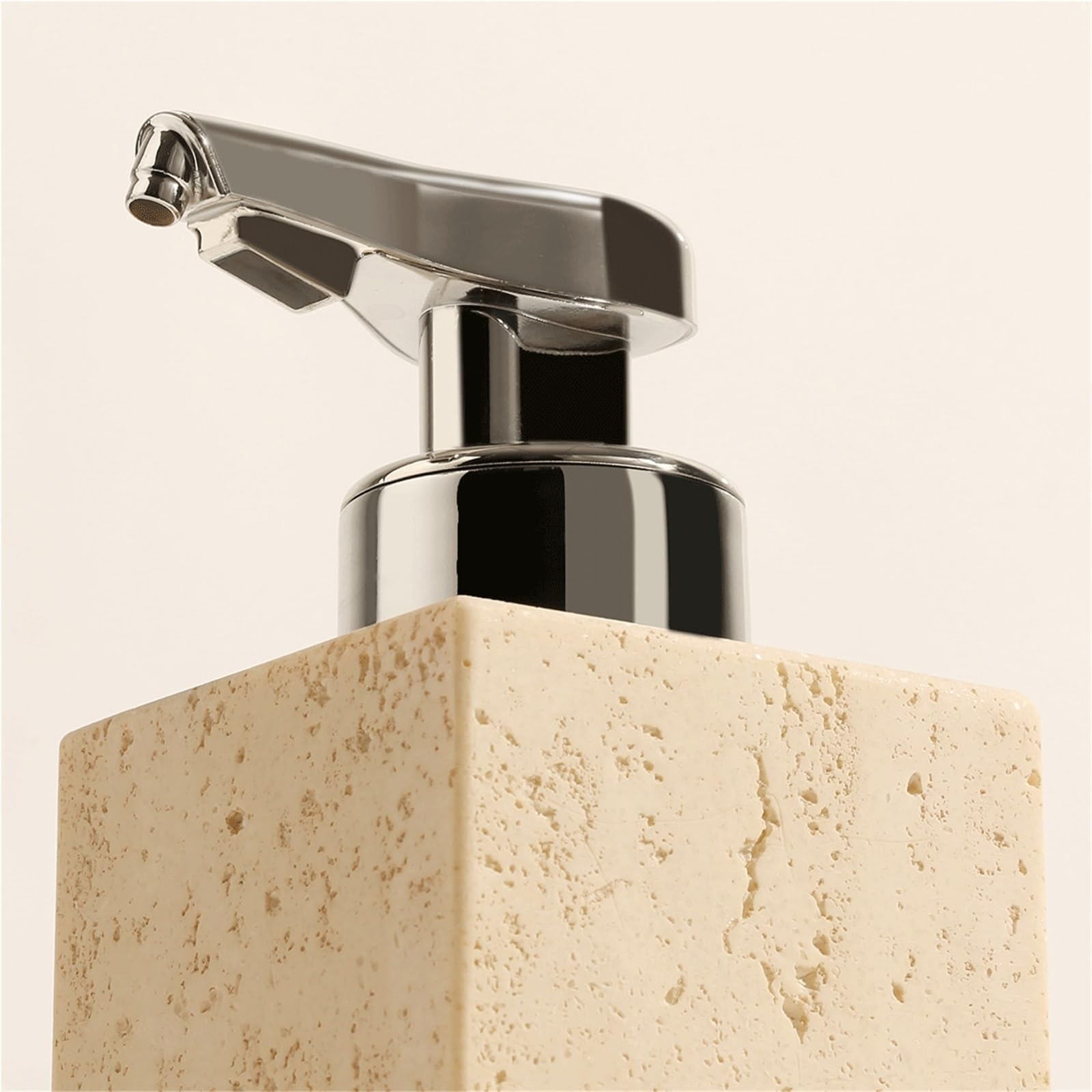 Dispensador de Jabón Este dispensador de jabón con Acabado Textura Piedra es Atractivo y práctico Dosificador de líquido