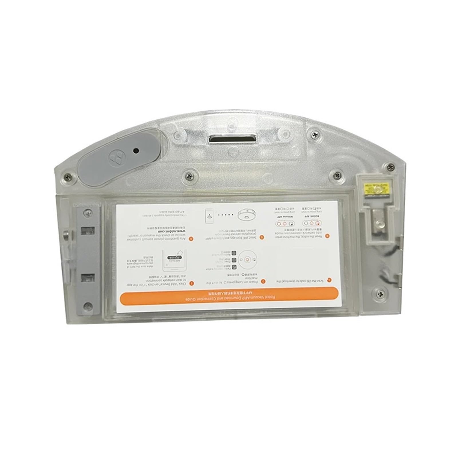 Accesorios For Aspiradora Robot Barredora Eléctrica 2 En 1, Depósito De Polvo, Filtro De Tanque De Agua, Piezas Compatibles Con Xiaomi Y Eve Plus(1PCS)