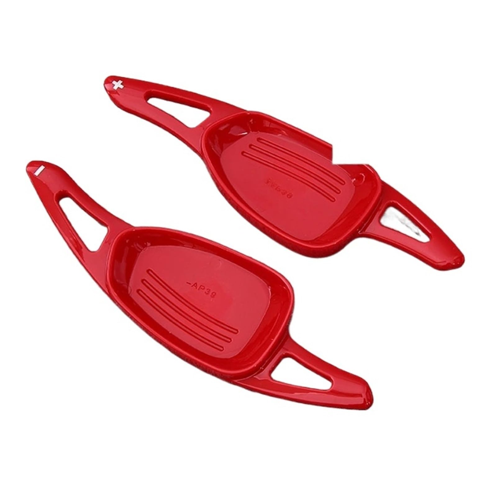 Zhangzhengyao Red Car Steering Wheel Shifter Paddle For Rs3 For Rs4 For Rs6 For Rs5 For Rs7 For S5 For Sq5 Car Steering Wheel Paddle Shifter Shift Trims(Red)