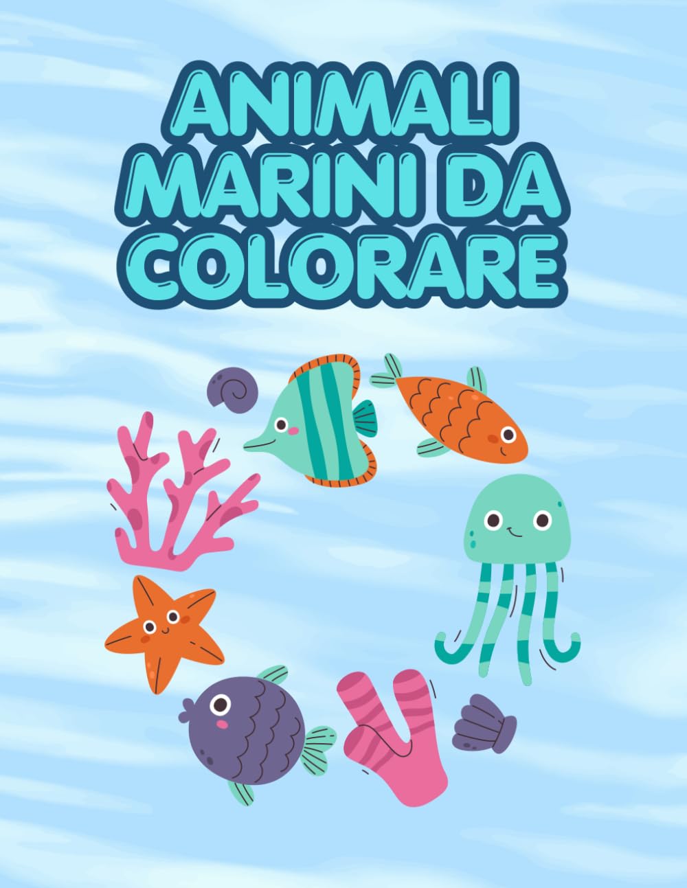 animali marini da colorare