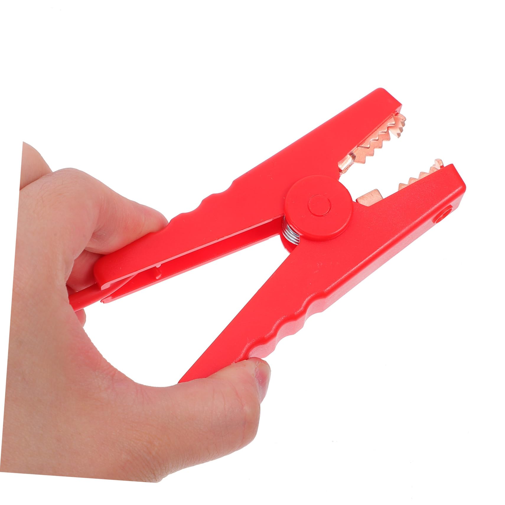Picchetto di Terra Portatile con Clip Metallica, Set 1 Pezzo | Ferro Dorato, Cavo Incluso, Uso in Campeggio e Recinzioni Elettriche, Connessione Sicura