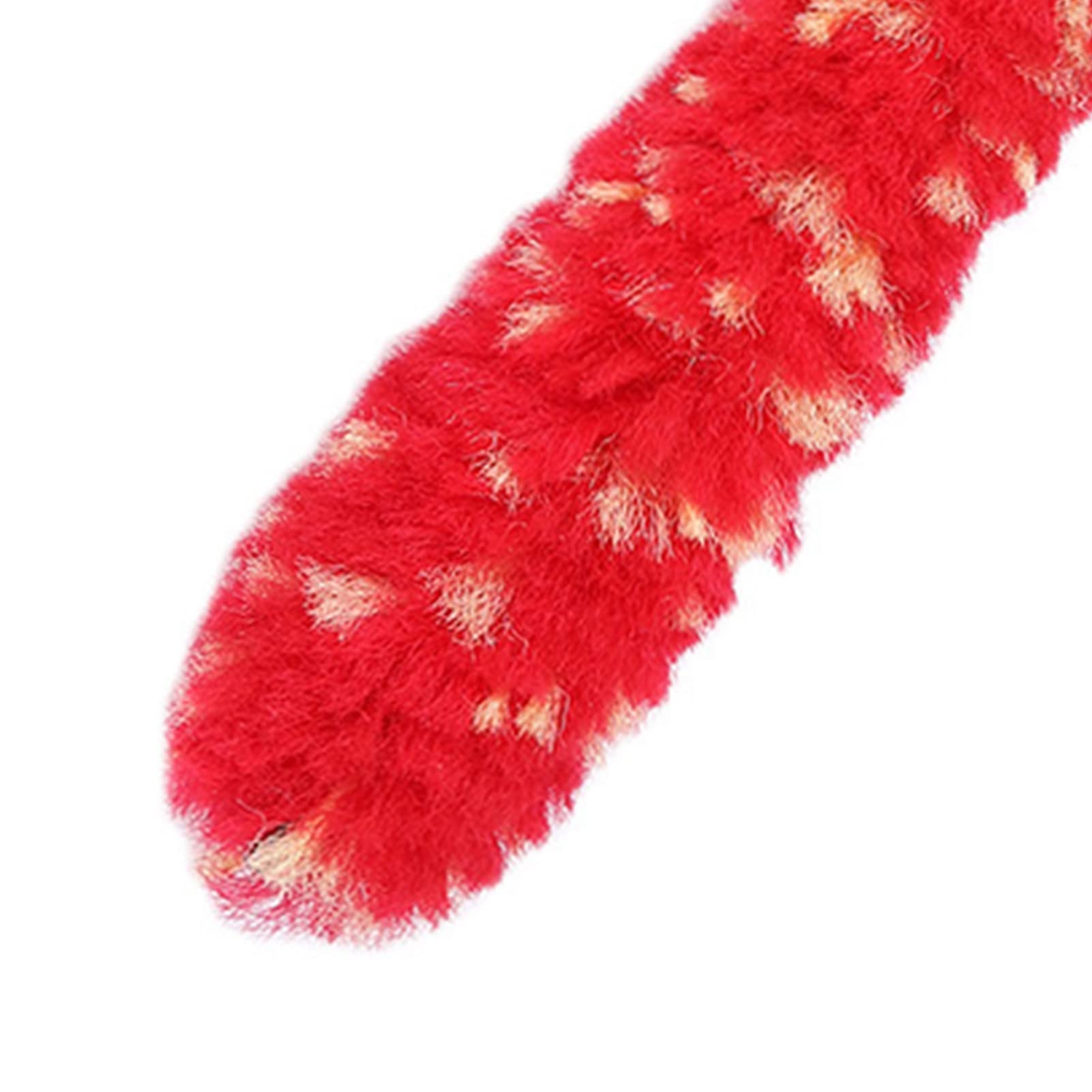 Premium Red Nylon Flute Cleaning Swab Brush with LongLasting Material for Effective Cleaning - Ideal for Maintaining Music Instrument Longevity