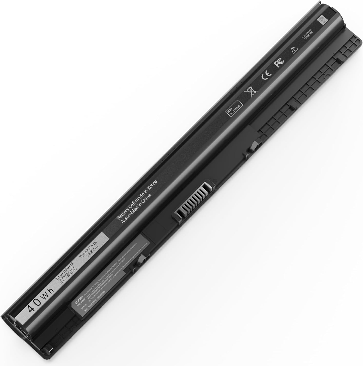 40Wh M5Y1K 14.8V Battery for Dell Inspiron 14 15 17 5000 3000 Series 5559 5558 3551 3451 3558 i3558 3567 5755 5756 5458 5759 5758 5759 GXVJ3 453-BBBQ WKRJ2 VN3N0 HD4J0 991XP P63F P47F P51F P52F P64G