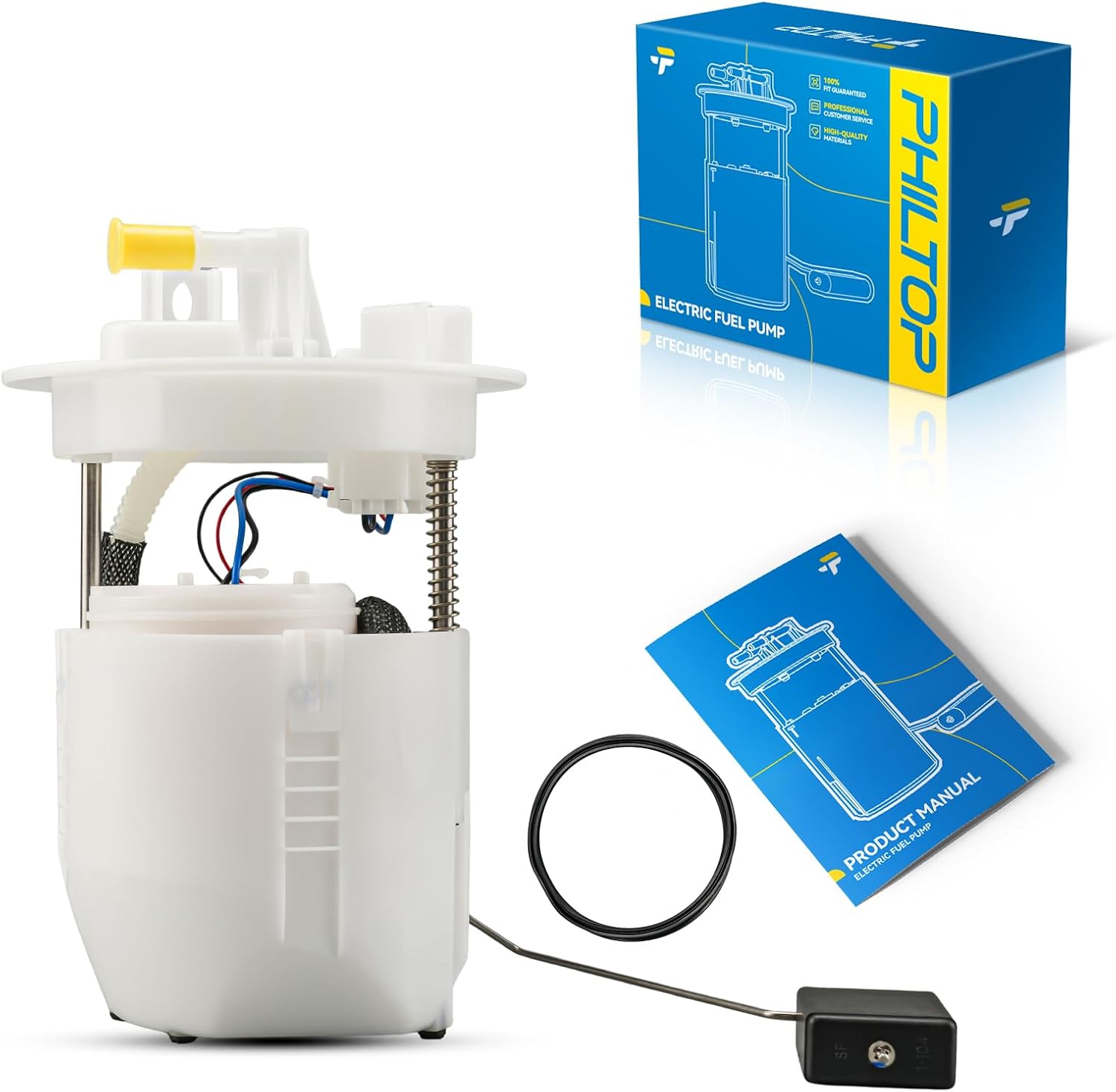 PHILTOP Electric Fuel Pump Assembly Fits for Mazda 6 2003 2004 L4 2.3L, FG1245