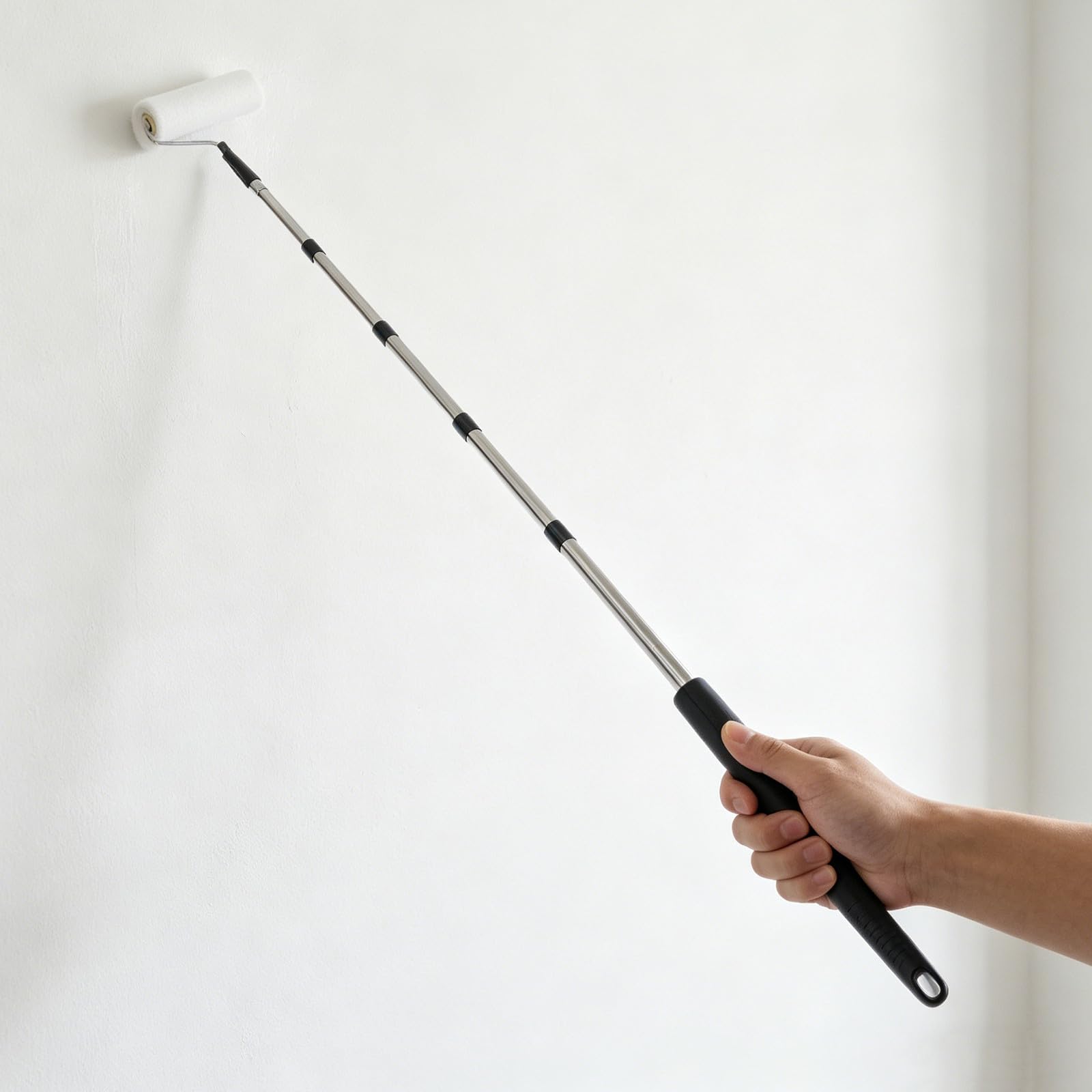 minkissy Ölmaler Farbroller Satz mit Abnehmbarem 7 teiligen Griff Edelstahl und Kunststoff Inklusive Austauschbaren Rollen für Selbstgemacht Wände und Wohnung