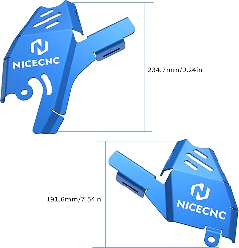 Miniatura 6 de NICECNC Cubierta protectora de marco azul compatible con Yamaha Tenere 700XTZ 700 2019-2023, Tenere 700 Rally Edition 2020-2023