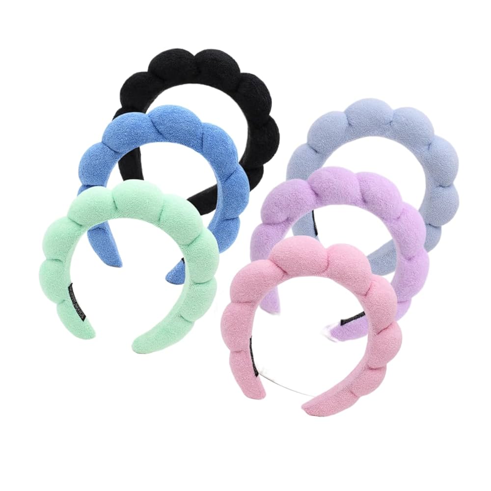 Amazon.co.jp: SINGEWOW スパスポンジヘッドバンド 6個パック