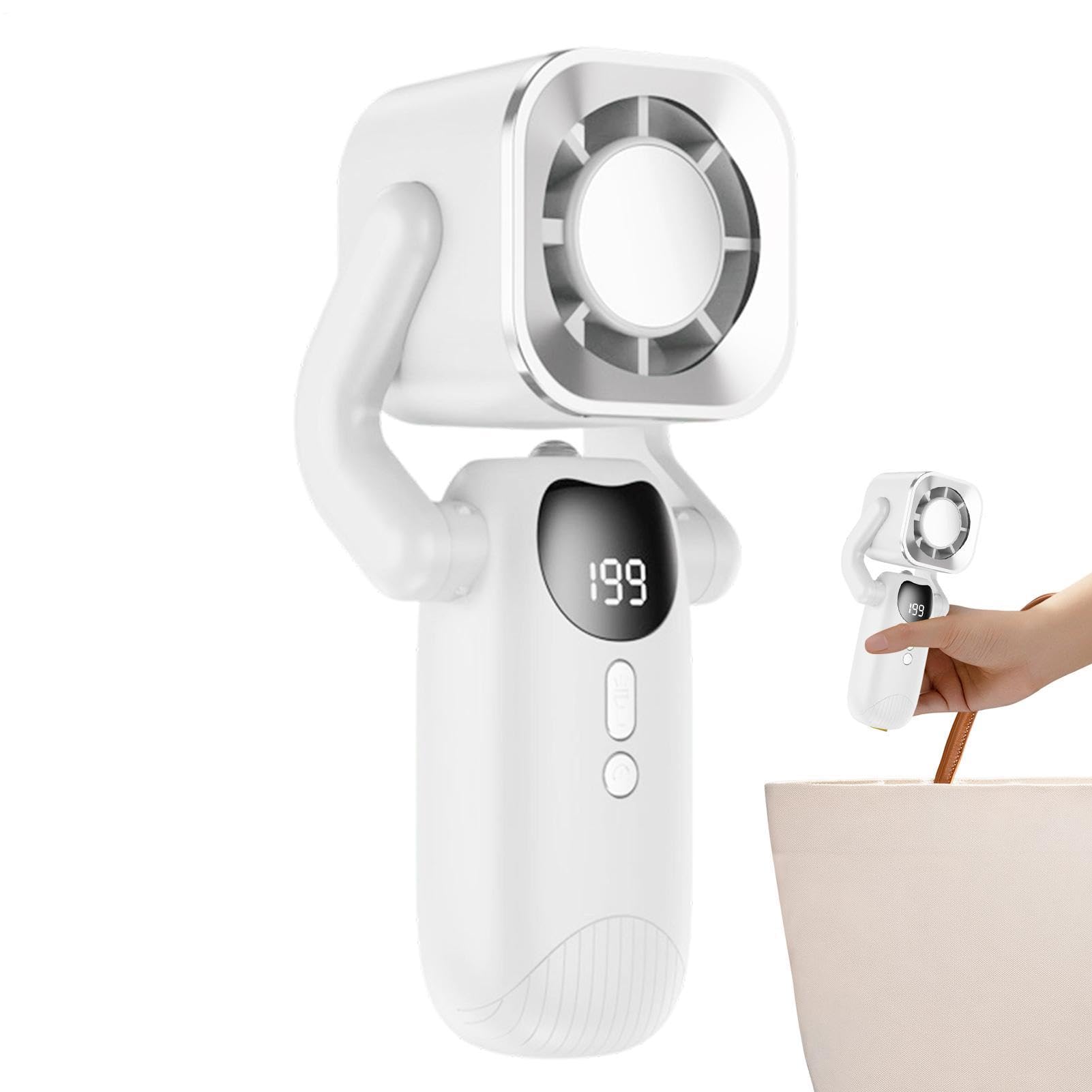 Ventilateur portable rechargeable à 199 vitesses pour bureau
