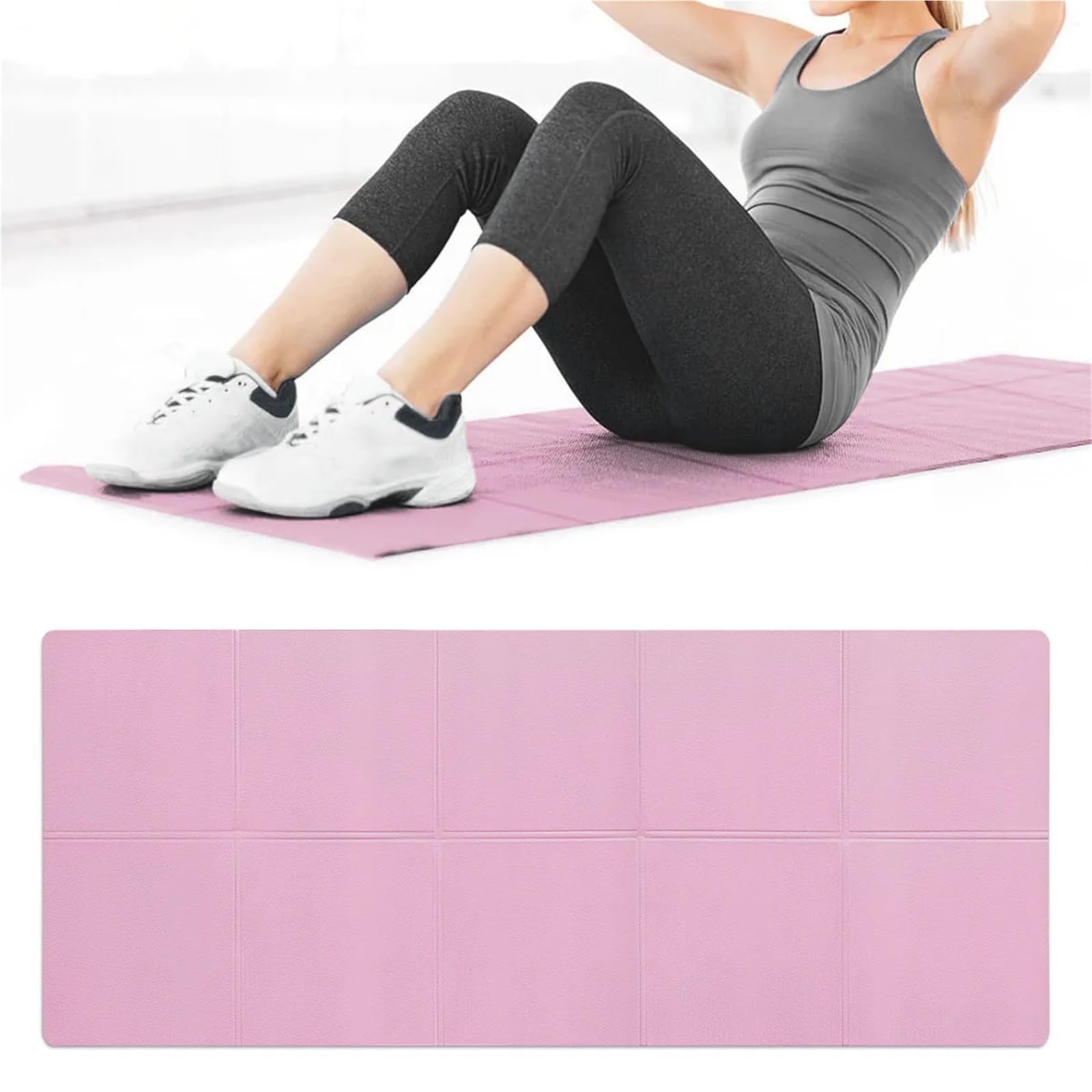 Tappetino Yoga Tappetino da yoga in EVA spesso 4 mm, coperta antiscivolo for tappetino sportivo for esercizi e attrezzature for ginnastica pilates