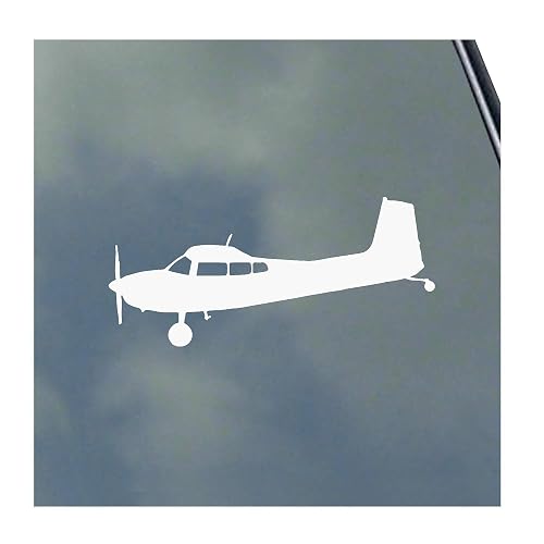 Cessna 180 Pilot Side Vinyl Sticker Decal Skywagon Bush Flying
