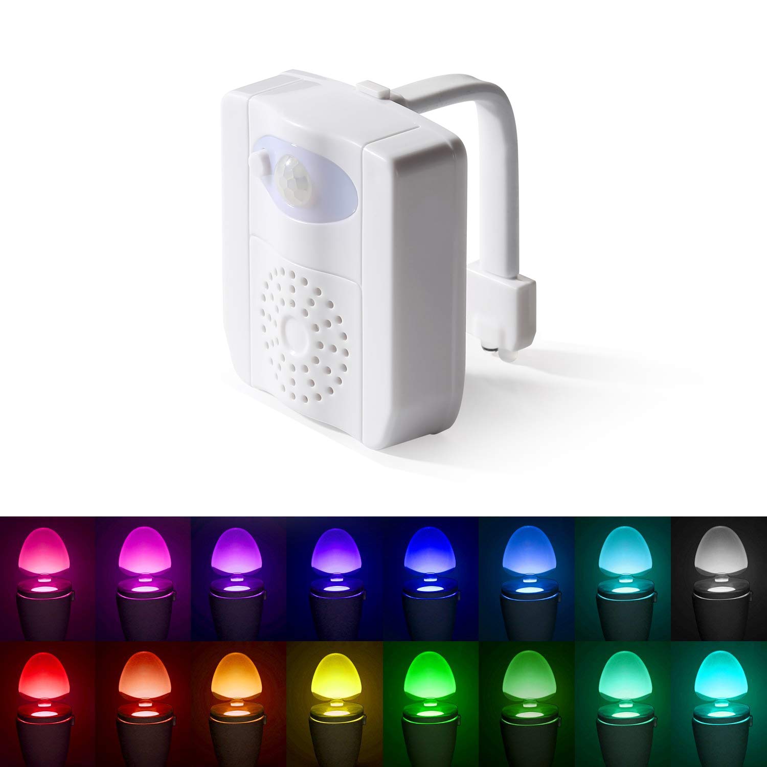 Buy Motion Activated Toilet Night Light, Sporthomer LED Toilet Seat
