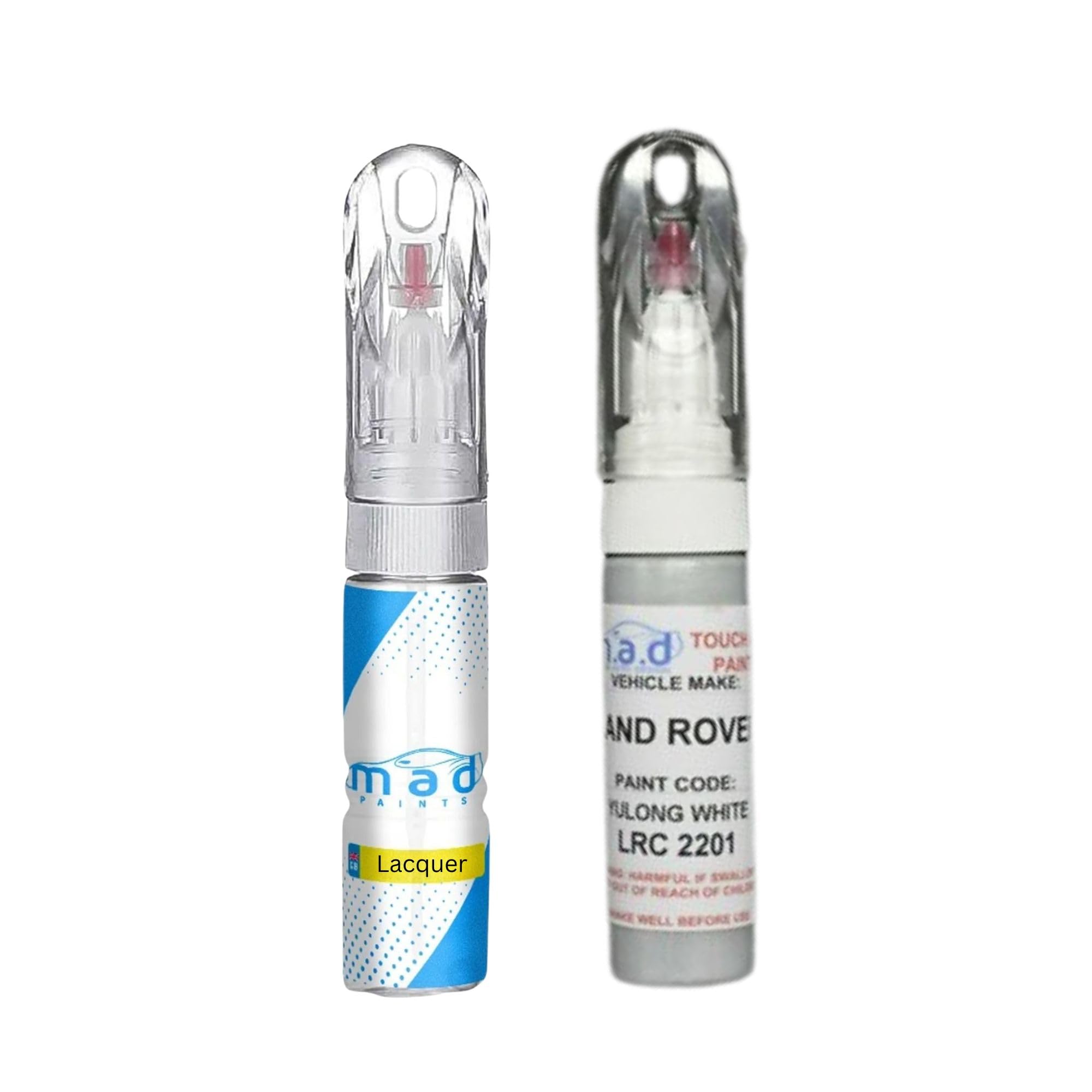 M.a.d Myldan Auto Design White Touch Up Paint For Land Rover Range Yulong Lrc 2201 Paint Touch Up Pen Discovery Evoque Sport (Paint + Lacquer)