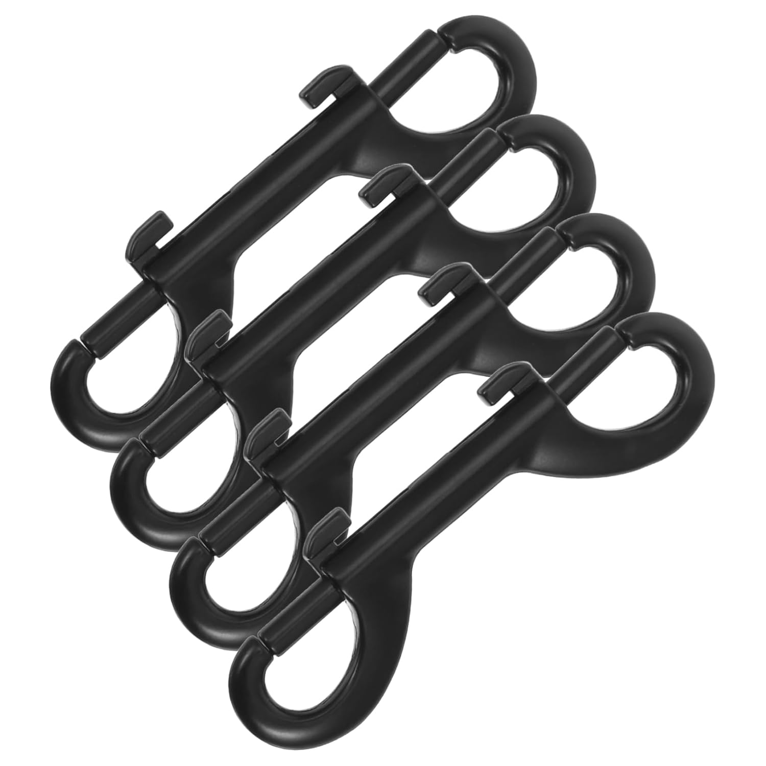 GLEAVI 20pcs Trigger Chain Metal Clips Double Ended Bolt Snap Hooks Swivel Clasp Dog Leash Clip Hardware