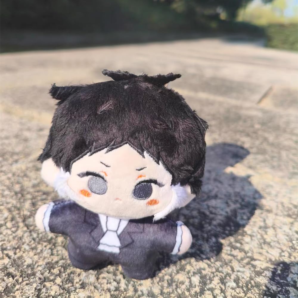 Zhongkaihua Dazai und Chuuya Plüsch-Figuren, Akutagawa BSD-Figuren, 3 Stück, Anime, niedlich, weich, gefüllt, 10 cm, für Anlässe, Dekorationen, Geschenke
