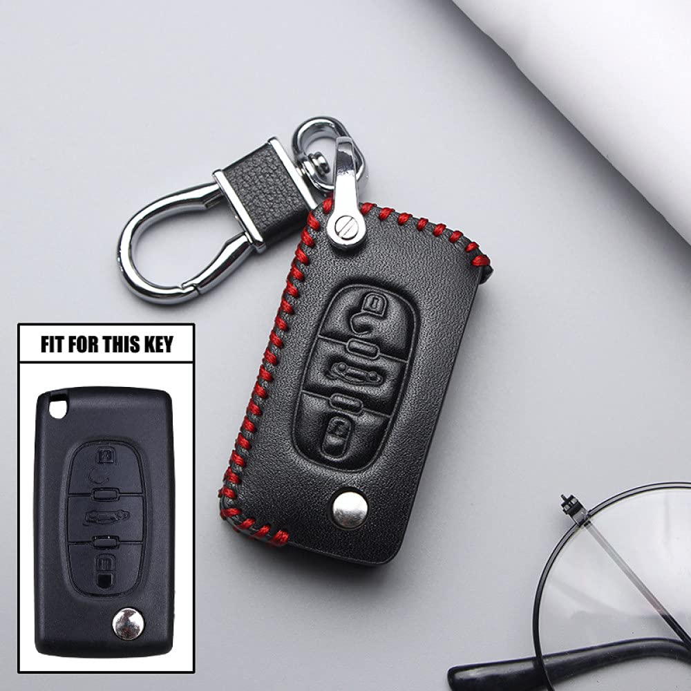 Auto Sleutelhanger Voor Peugeot 207 208 308 308SW 508