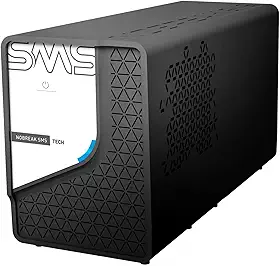 Nobreak SMS Tech 600VA Entrada Bivolt 115/220V - Saída 115V | 6 Tomadas | Senoidal por Aproximação | Proteção Contra Surtos Elétricos | Indicado para PC, Roteador, Modem e CFTV