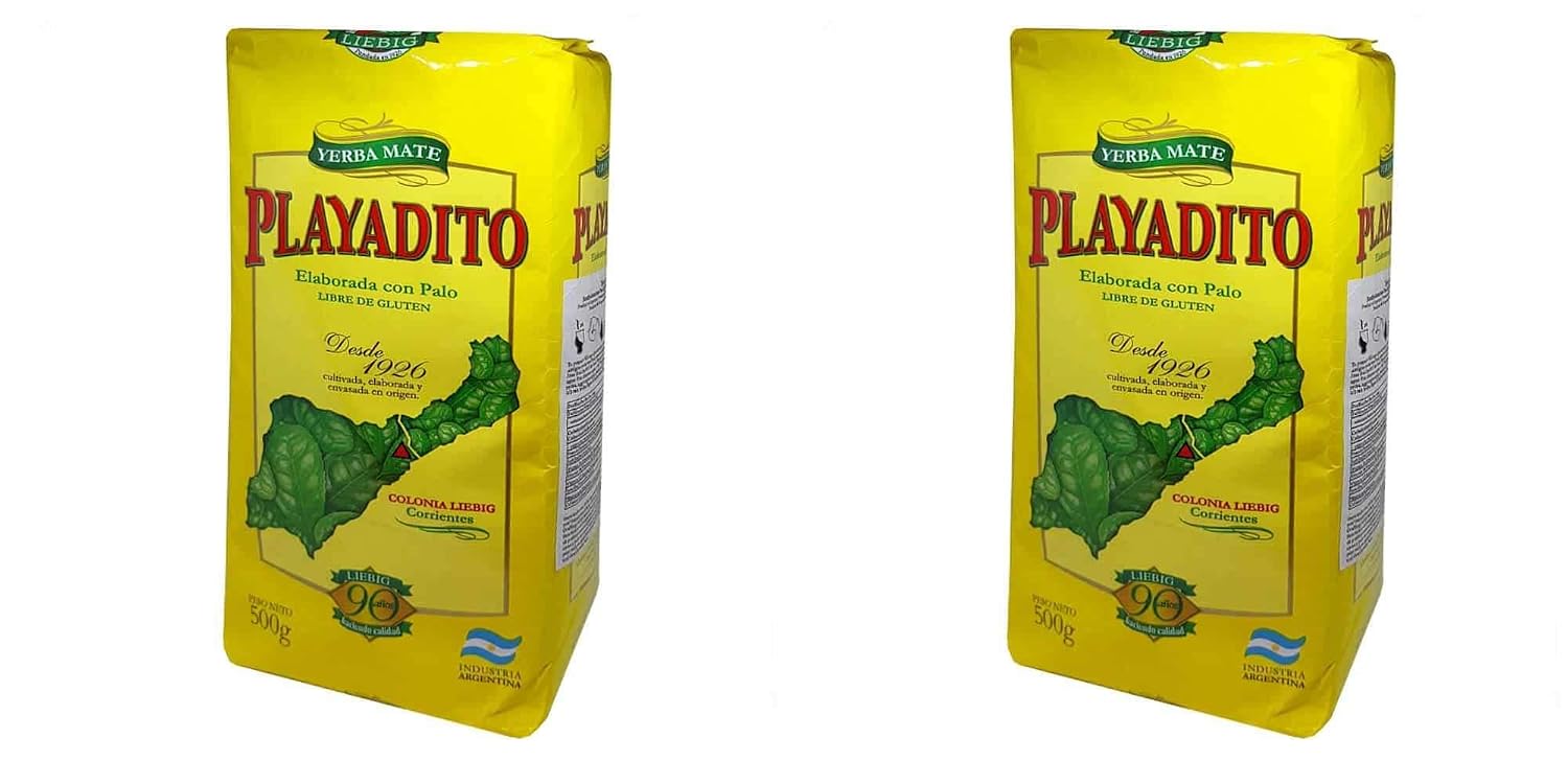 Yerba Mate Playadito 500gm Pack of 2