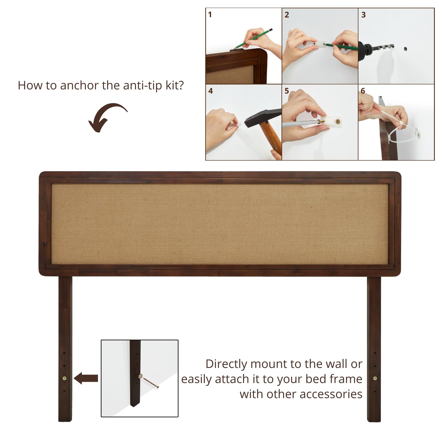 bed anti tip kit installation