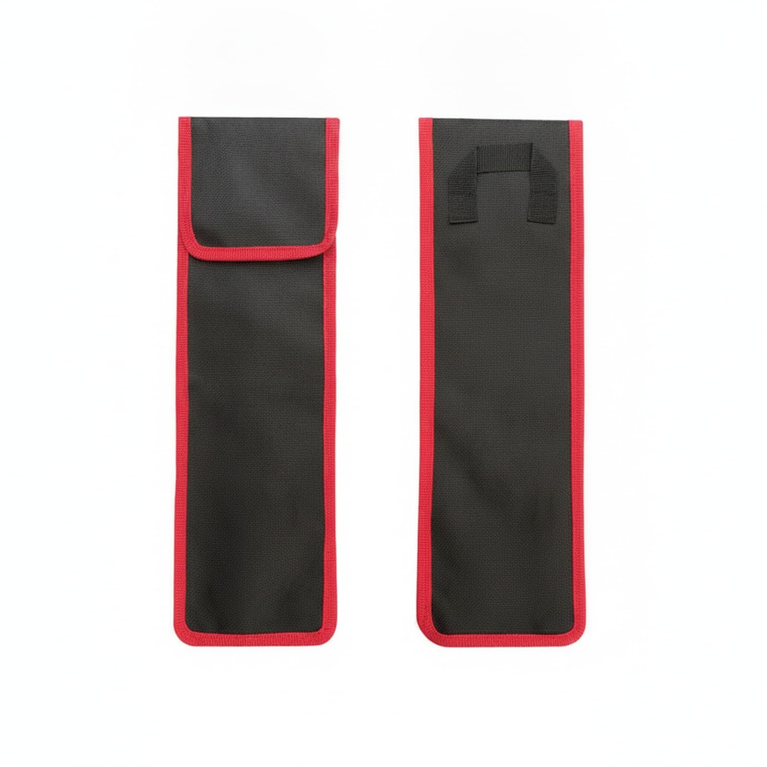 Camping & Kitchen Skewer Holder, Black Oxford Cloth Storage Pouch for BBQ Tools, 42 x 10 cm
