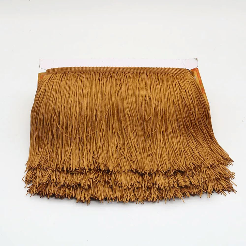 VIXDA 10 Yards 30cm Long Tassel Fringe Trim Lace Ribbon Tassels For Curtains Dresses Fringes For Sewing Trimmings Crafts