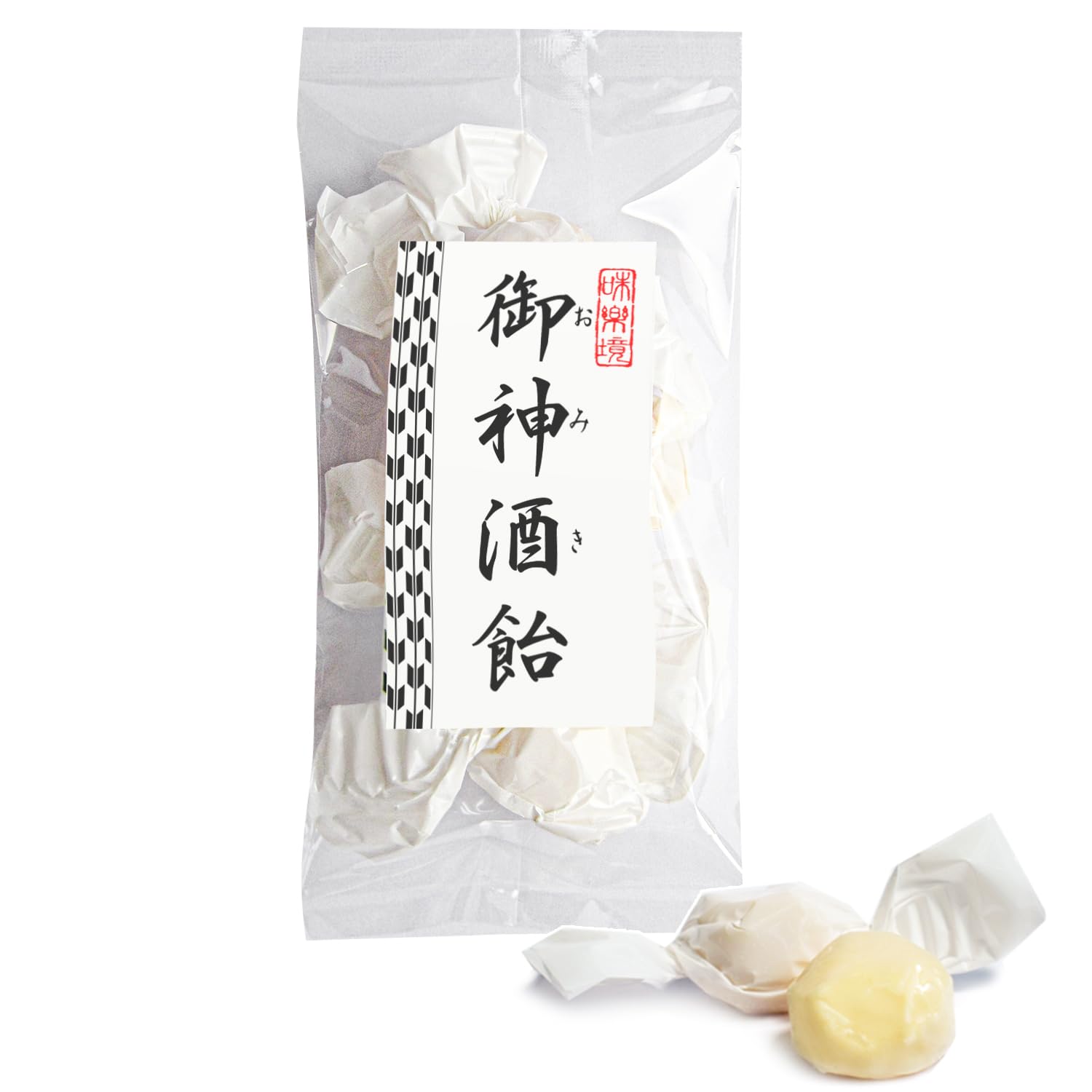 Amazon.co.jp: 富久屋 小袋入り御神酒飴10袋セット 1袋5粒入り 甘酒