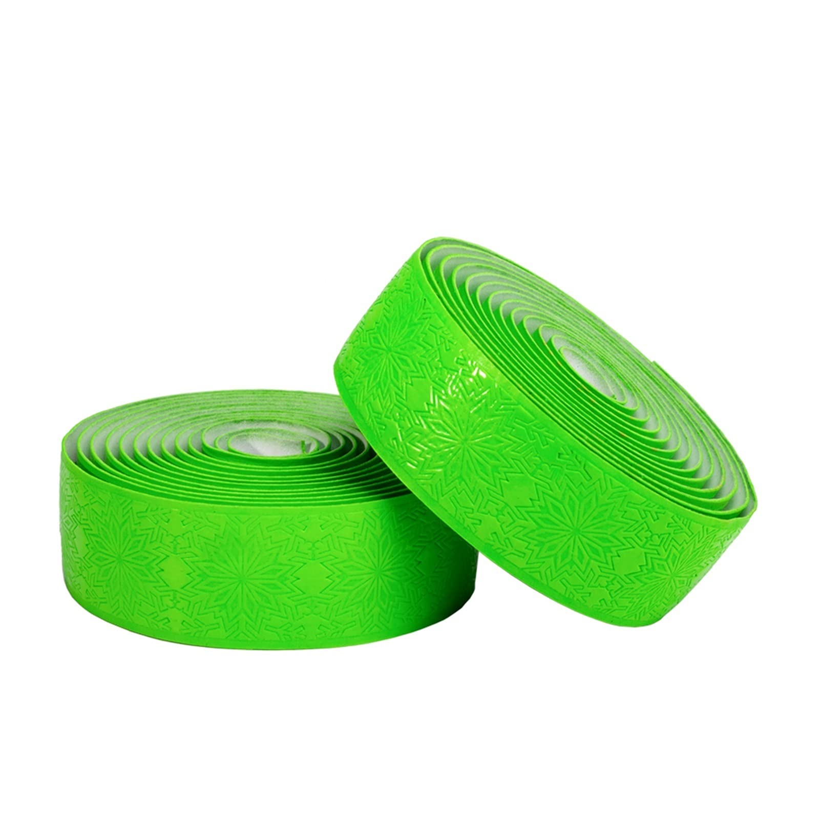 Taśma na kierownicę roweru szosowego Akcesoria rowerowe Tłoczenie EVA Miękka oddychająca antypoślizgowa kierownica rowerowa(Green)