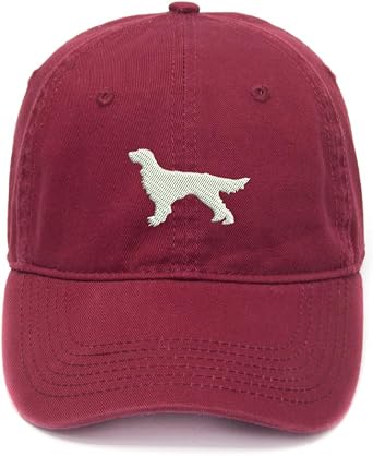 Irish Setter Embroidered Mens Baseball Cap