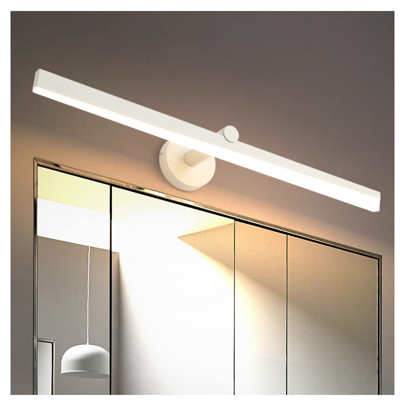 Anti-buée lampe miroir de bain LED étanche pour en finir avec la vapeur sur le miroir de douche
