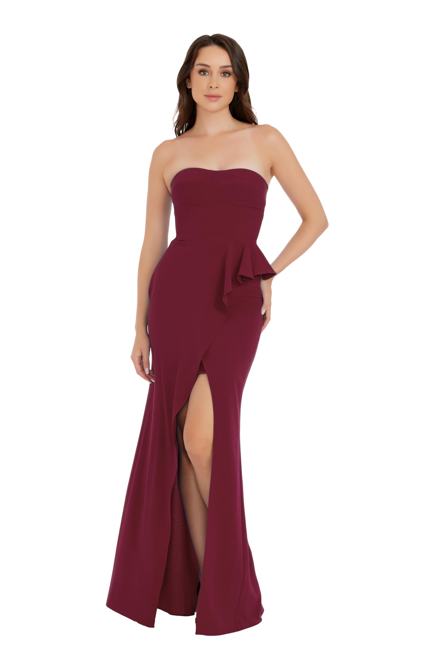 Dress The Population Women's Kai Bodycon Maxi Dress