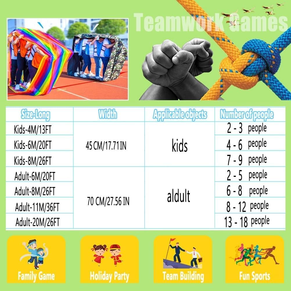 Teamwork game running mat Kids Adult Teamwork Group Learning Activity