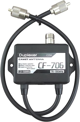 Comet CF-706 Duplexor para transceptores - HF-VHFUHF