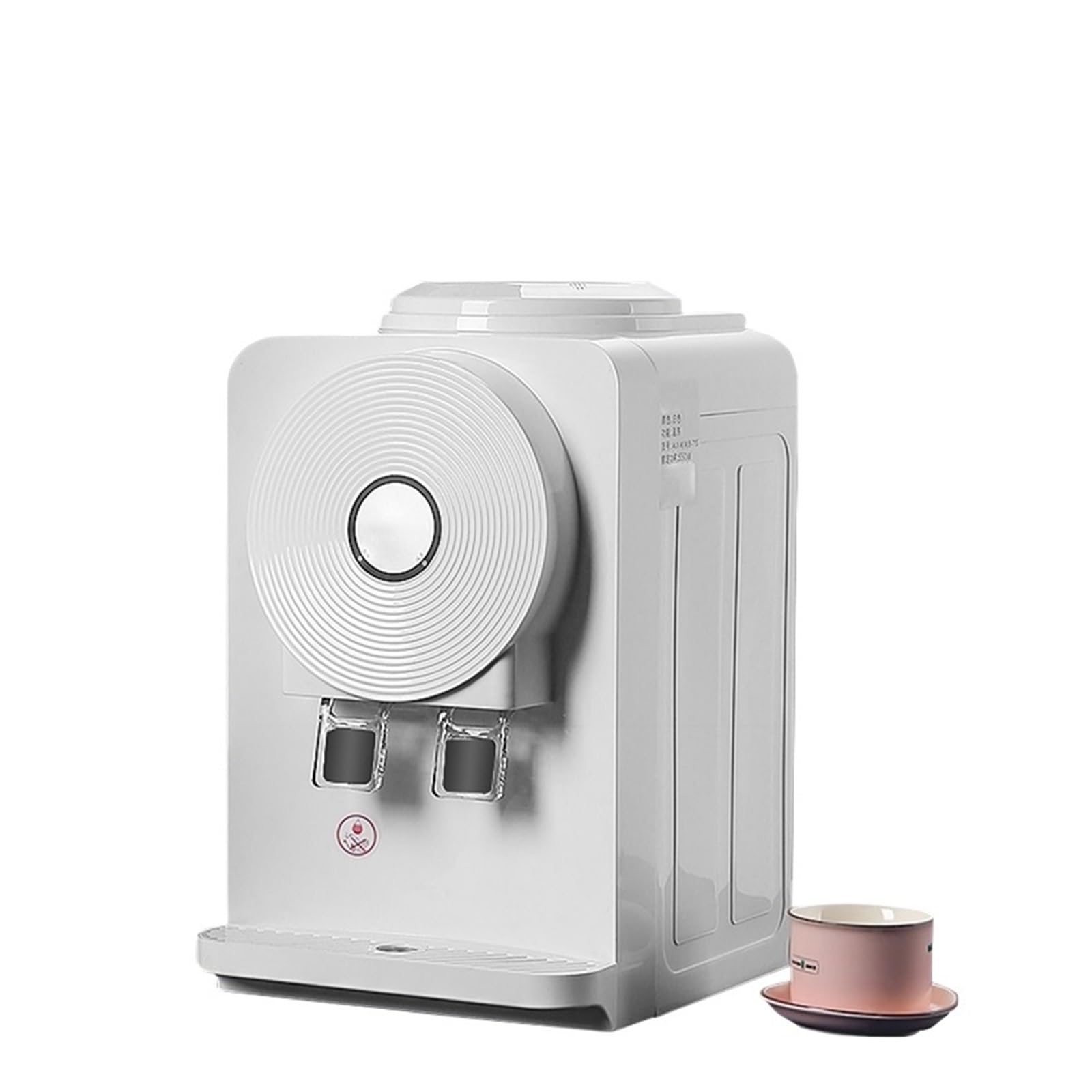 Eretyret Warm Hot Cold Type Multifunctional Hot/Cold/Warm Electric Water Dispenser Desktop Mounting Heater Cooler Drinking Fountain Quiet Operation(Warm Hot Cold Type)
