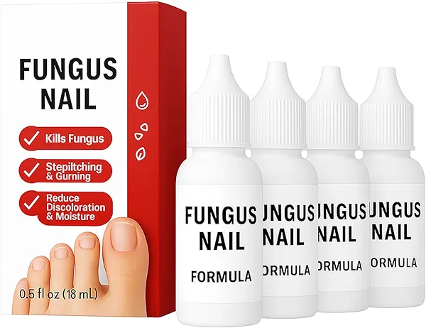 Toenail F𝘂ng𝘂s Nail Treatment Extra Strength, Tea Tree Oil for Nail Care, for Thick, Damaged Nails (4)