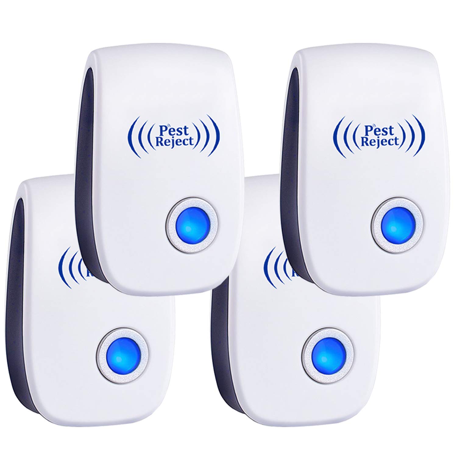 [2020 UPGRADED]]Ultrasonic Pest Control Repeller - Electronic Mouse Repellent & Mosquito Bug Repellent Plug in for Insects - Mice,Rat,Bug,Spider,Mosquito,Flea,Roach,Ant,Fly-No More Traps Spray