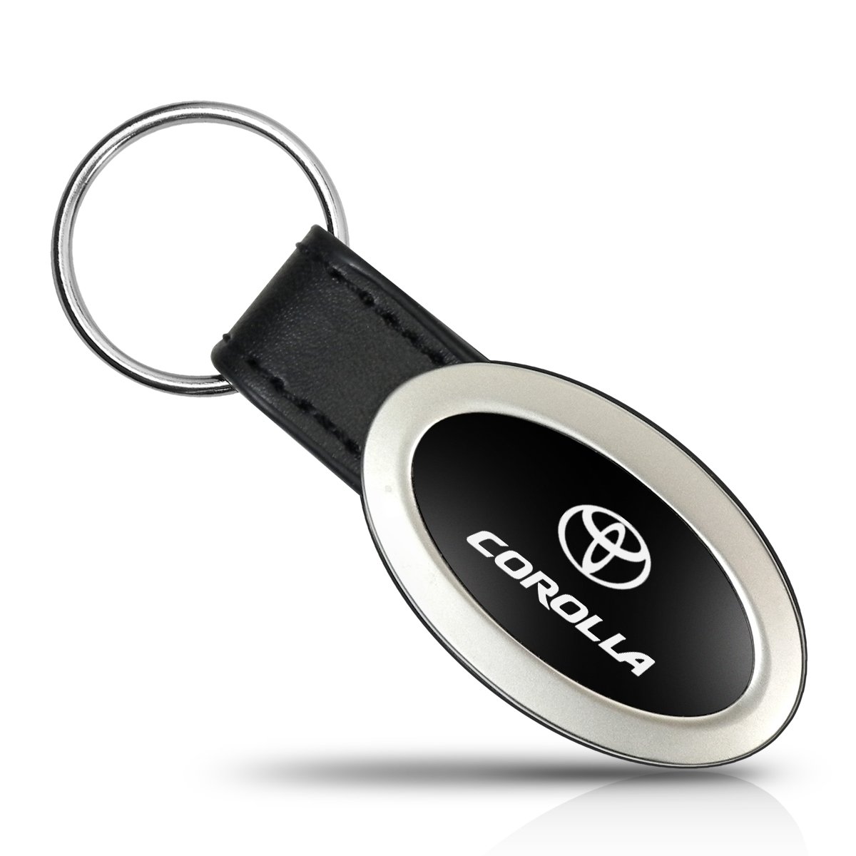 Toyota Corolla Oval Style Metal Key Chain Key Fob by Toyota, Key