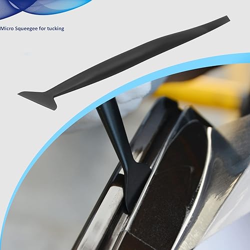 Miniatura 4 de NEWISHTOOL Herramientas de tintado de película de ventana de automóvil, kit de envoltura de vinilo, kit de herramientas de tinte de ventana