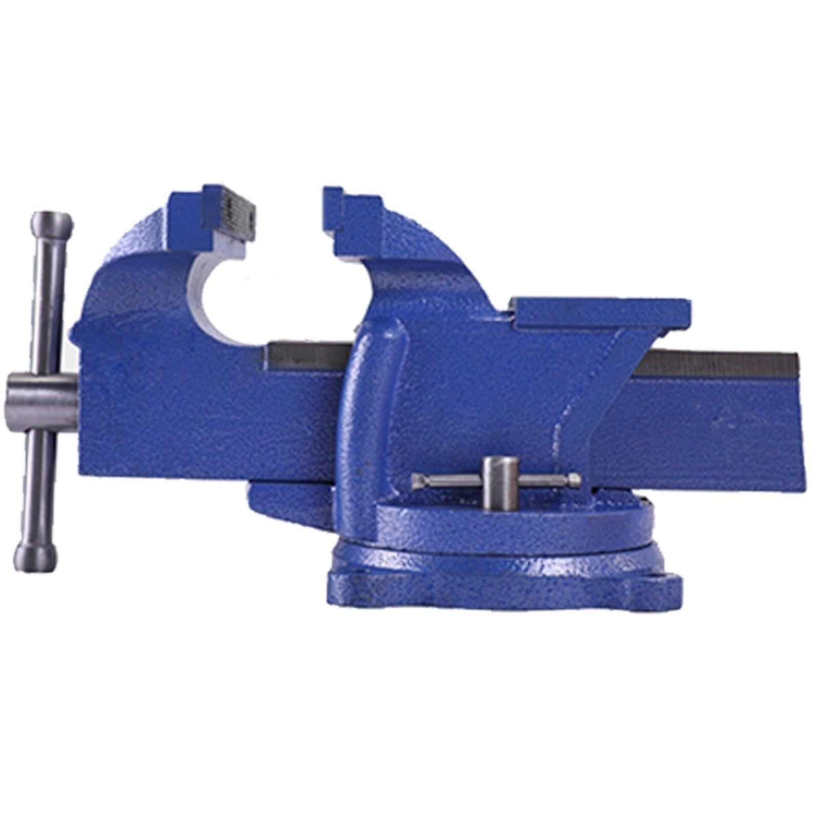 Générique Étau d'établi Robuste avec Base pivotante, mâchoires antidérapantes, Pince Durable pour Le Travail du Bois et Le Traitement des métaux, Haute précision pour Les Artisans